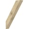 Ekena Millwork 6"W x 26"D x 38"H Traditional Rough Sawn Knee Brace, Douglas Fir BRC06X26X38TRA00RDF - alternate 1
